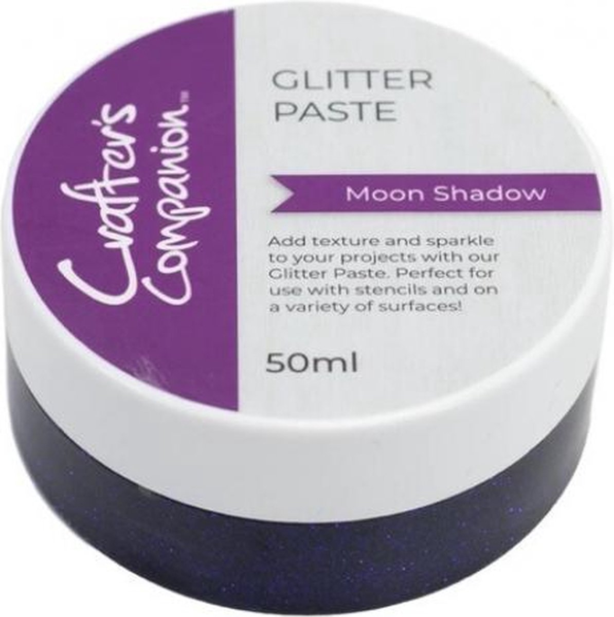 Crafters Companion - Glitter Paste - Moon Shadow